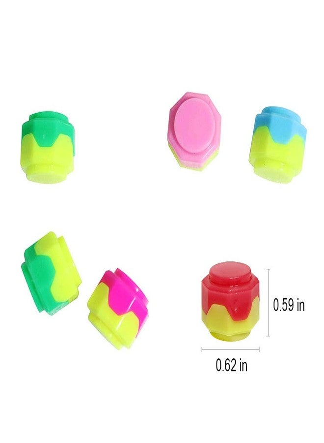 LENITH Gonggi Konggi Korean Jacks Stone Game Play Nori Gonggi Korean Traditional Game [Package and Color May Varable] (10 pcs) - Image 3
